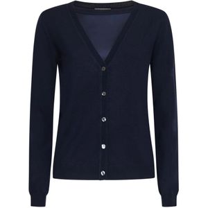 P.a.r.o.s.h., Dames, Truien, Blauw, Maat: S Wol,