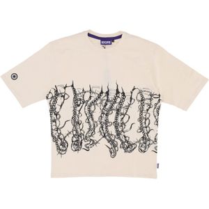 Octopus, Heren, Tops, Beige, Maat: XL Katoen,