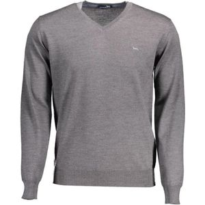 Harmont & Blaine, Heren, Truien, Grijs, Maat: 2XL Wol,