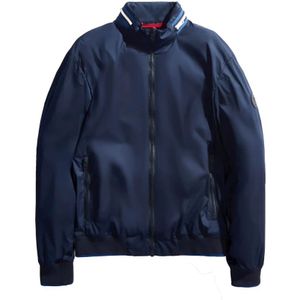 Fay, Heren, Jassen, Blauw, Maat: XL Polyamide,