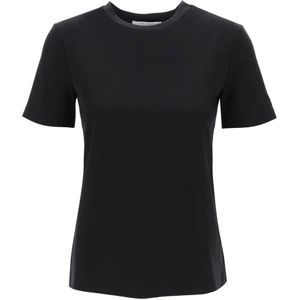 Max Mara, Dames, Tops, Zwart, Maat: S Katoen,