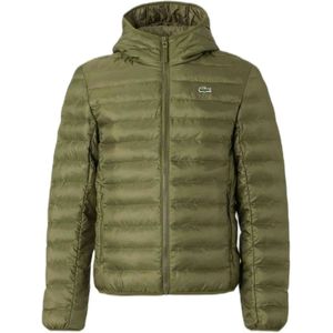Lacoste, Heren, Jassen, Groen, Maat: S