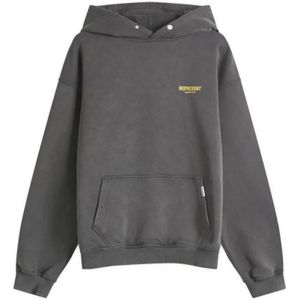 Represent, Heren, Sweatshirts & Hoodies, Grijs, Maat: S Katoen,