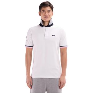 Eden Park, Heren, Tops, Wit, Maat: M Katoen,