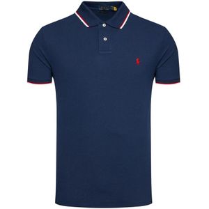 Polo Ralph Lauren, Heren, Tops, Blauw, Maat: 2XL Katoen,