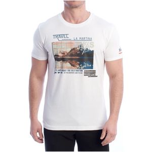 La Martina - YMR312-JS206 - T-shirt - Heren - Regular Fit - Korte Mouwen