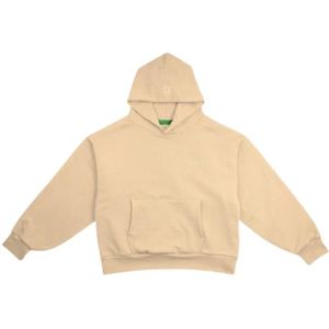 Garment Workshop, Heren, Sweatshirts & Hoodies, Beige, Maat: L Katoen,