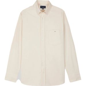 Eden Park, Heren, Overhemden, Beige, Maat: L Katoen,