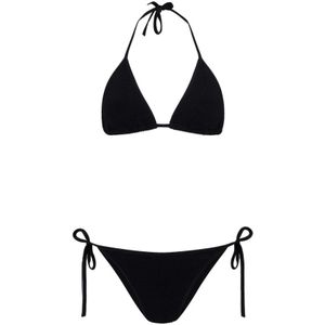 Hunza G, Dames, Badkleding, Zwart, Maat: ONE Size Zijde,