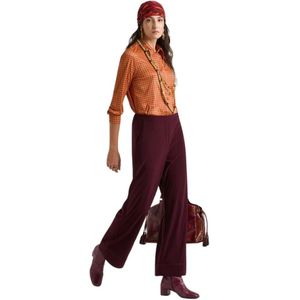 Maliparmi, Dames, Broeken, Rood, Maat: 2XS Jersey,