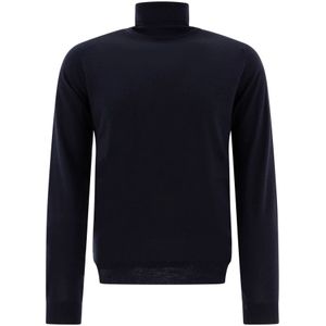 John Smedley, Heren, Truien, Blauw, Maat: M Wol,