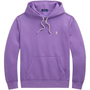 Polo Ralph Lauren, Heren, Sweatshirts & Hoodies, Paars, Maat: 2XL Katoen,