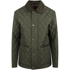 Burberry, Heren, Jassen, Groen, Maat: 2XL Corduroy,