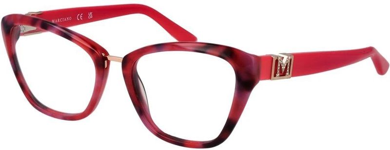 Guess - Cat Eye Optisch Montuur - Veelkleurig - Acetaat - Inclusief Merk Etui