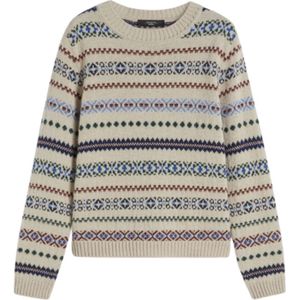 Weekend Max Mara, Dames, Truien, Veelkleurig, Maat: L Wol,