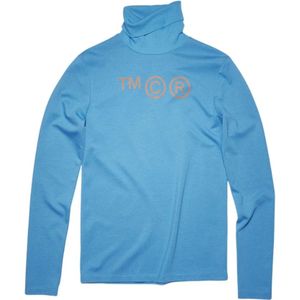 Acne Studios, Heren, Truien, Blauw, Maat: M Leer,