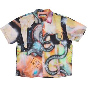 Iuter, Heren, Overhemden, Veelkleurig, Maat: S Viscose,