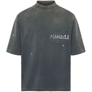 Maison Margiela, Heren, Tops, Grijs, Maat: M