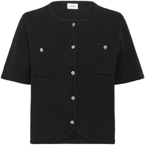 Saint Tropez, Dames, Truien, Zwart, Maat: M