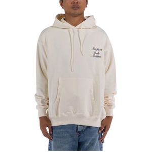 Drole de Monsieur, Heren, Sweatshirts & Hoodies, Beige, Maat: S Katoen,