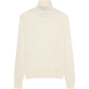 Brooks Brothers, Dames, Truien, Wit, Maat: S Wol,