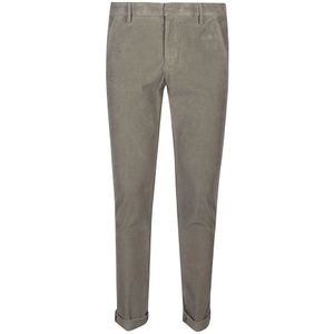 Dondup, Heren, Broeken, Bruin, Maat: W35 Katoen,