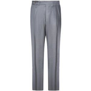 Franzese Collection, Heren, Broeken, Grijs, Maat: XL Leer,