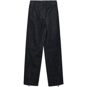 Jacquemus, Dames, Jeans, Blauw, Maat: W24 Katoen,