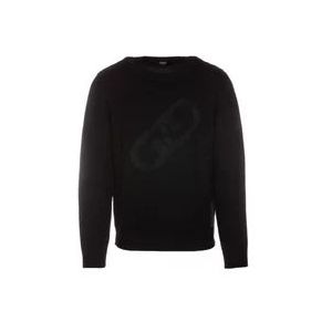 Fendi Stijlvolle Sweater voor Heren , Black , Heren , Maat: 2XL