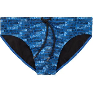 Emporio Armani Ea7, Heren, Badkleding, Blauw, Maat: M