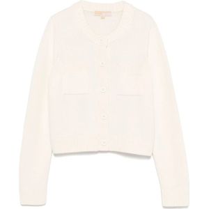 Michael Kors, Dames, Truien, Beige, Maat: S Wol,