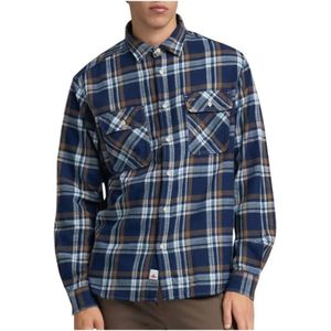 Replay, Heren, Overhemden, Veelkleurig, Maat: L Katoen,