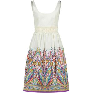 Etro, Dames, Jurken, Veelkleurig, Maat: M Katoen,