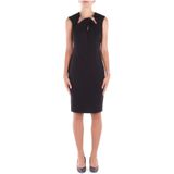 Ralph Lauren - Zwarte Jurk - Dames - Polyester