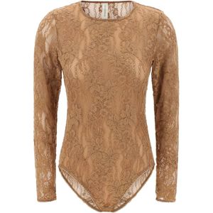 Zimmermann, Dames, Tops, Beige, Maat: XS Leer,