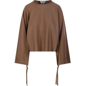 Max Mara, Dames, Truien, Bruin, Maat: M