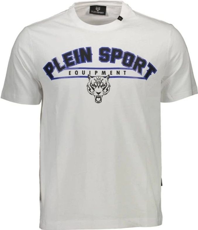 Plein Sport, Heren, Tops, Wit, Maat: 2XL Katoen,