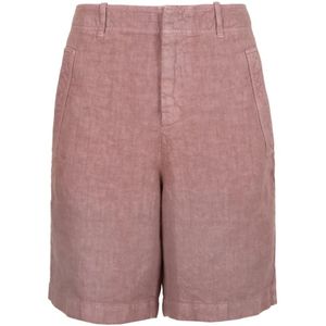 Eleventy, Heren, Korte broeken, Roze, Maat: W30 Katoen,