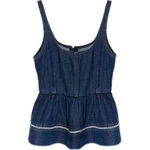 Munthe, Dames, Tops, Blauw, Maat: 2XS
