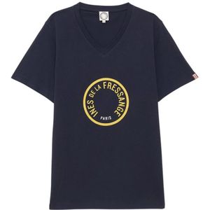 Ines de la Fressange Paris, Dames, Tops, Blauw, Maat: XS Katoen,