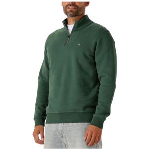 The GoodPeople, Heren, Sweatshirts & Hoodies, Groen, Maat: M Katoen,