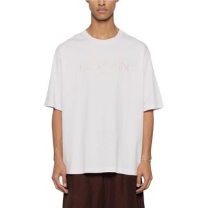 Lanvin, Heren, Tops, Wit, Maat: XL Katoen,