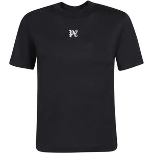 Palm Angels - T-shirt - Zwart - Katoen