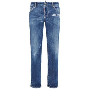 Dsquared2, Dames, Jeans, Blauw, Maat: M