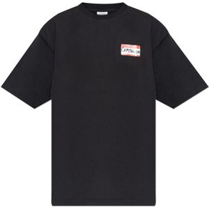 Vetements, Heren, Tops, Zwart, Maat: XS