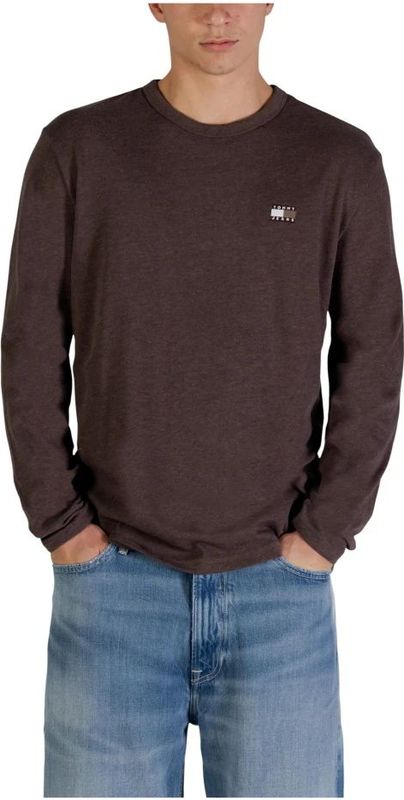 Tommy Jeans Shirt  taupe / zwart / wit