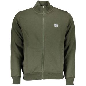 North Sails, Heren, Sweatshirts & Hoodies, Groen, Maat: XL Katoen,