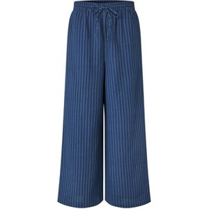 Lollys Laundry, Dames, Broeken, Blauw, Maat: XS Katoen,