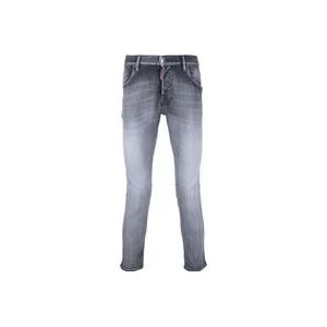 Dsquared2 Grijze Skater Jeans , Gray , Heren , Maat: 3XL