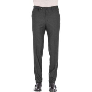 PT Torino, Heren, Broeken, Groen, Maat: M Wol,